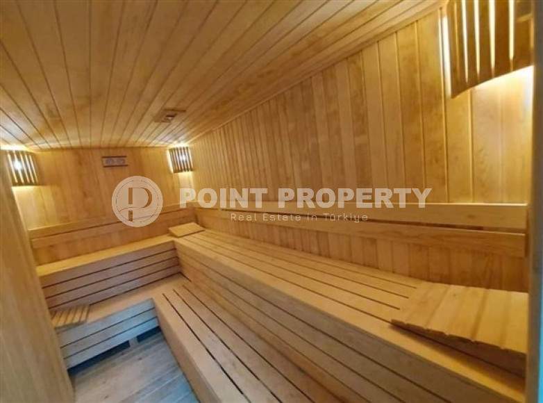 Стильная современная квартира 2+1 в 600 метрах от моря в центре спокойного района Аланьи Тосмур.-id-4465-фото-15