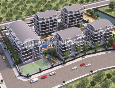 Просторный дуплекс на 4-м этаже с мансардой в резиденции на завершающем этапе строительства в комфортабельном районе Аланьи Оба.-id-4467-фото-2