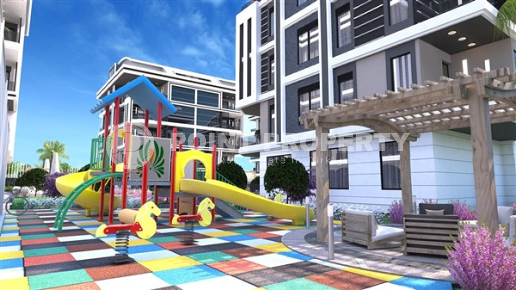 Просторный дуплекс на 4-м этаже с мансардой в резиденции на завершающем этапе строительства в комфортабельном районе Аланьи Оба.-id-4467-фото-3