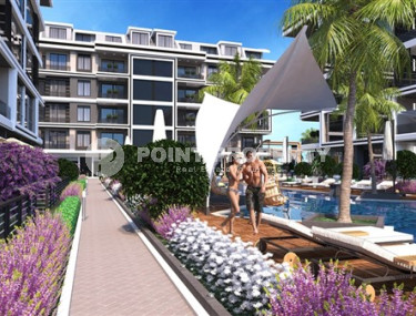 Просторный дуплекс на 4-м этаже с мансардой в резиденции на завершающем этапе строительства в комфортабельном районе Аланьи Оба.-id-4467-фото-4