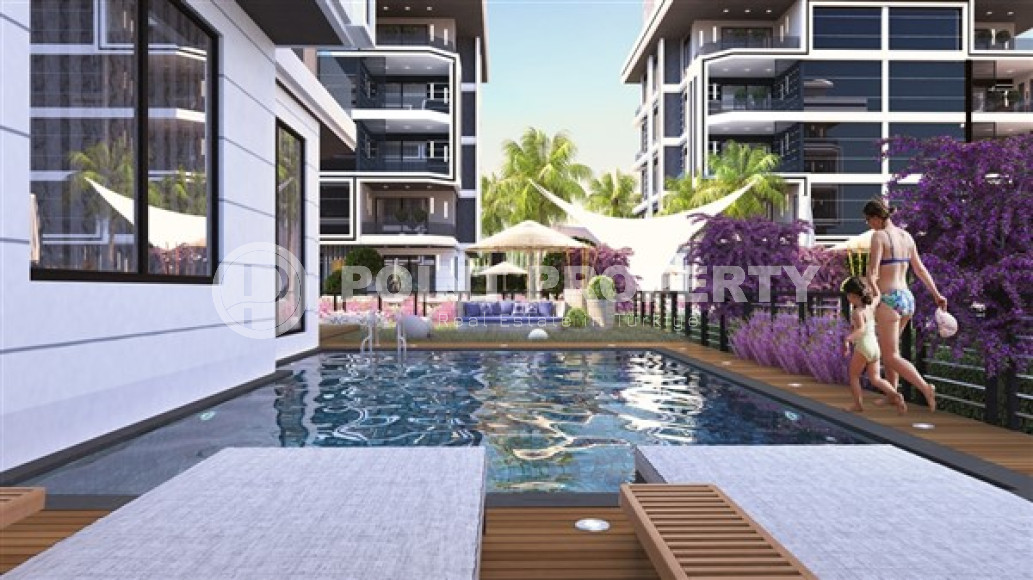 Просторный дуплекс на 4-м этаже с мансардой в резиденции на завершающем этапе строительства в комфортабельном районе Аланьи Оба.-id-4467-фото-8