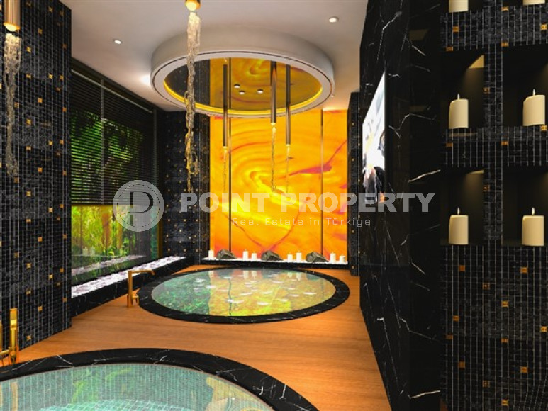 Просторный дуплекс на 4-м этаже с мансардой в резиденции на завершающем этапе строительства в комфортабельном районе Аланьи Оба.-id-4467-фото-9