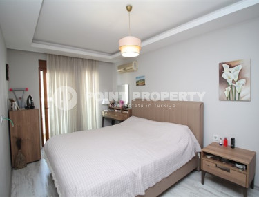 Комфортабельная светлая квартира 3+1 в двух с половиной километрах от моря в элитном районе Аланьи - Хасбахче.-id-4469-фото-3