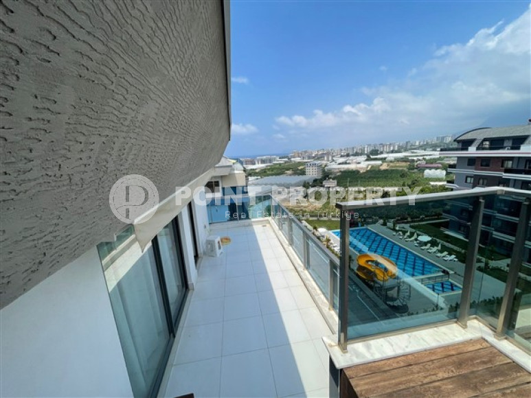 View duplex 3+1, 200 m², private pool in the elite complex of Kargicak. Alanya-id-1369-photo-25