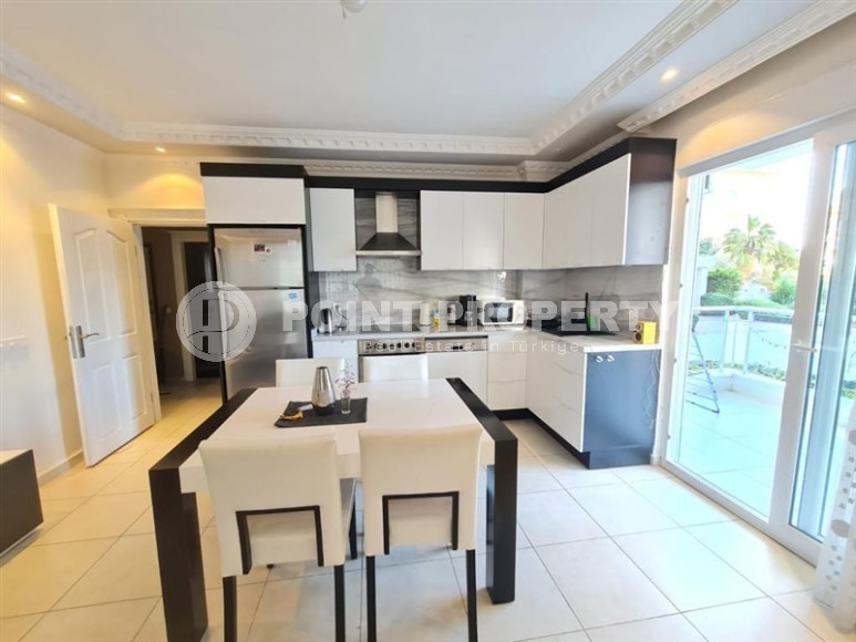 Elegant apartment 105 m2 with two balconies and furniture, Oba district-id-4472-photo-4