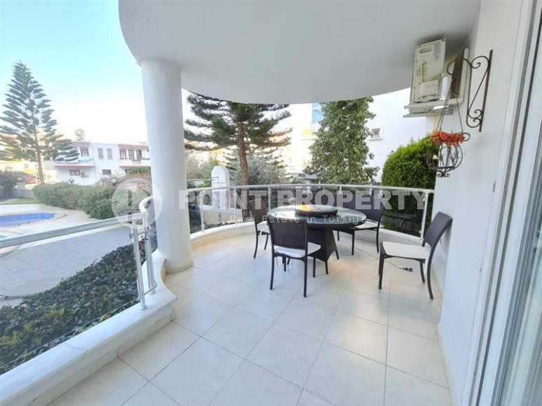 Elegant apartment 105 m2 with two balconies and furniture, Oba district-id-4472-photo-6