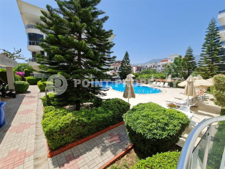 Elegant apartment 105 m2 with two balconies and furniture, Oba district-id-4472-photo-10