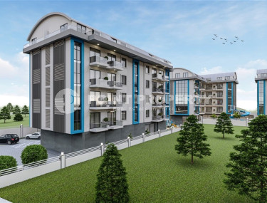 Two-room apartment in a residence built in 2022 consisting of three buildings, Oba district-id-4473-photo-1