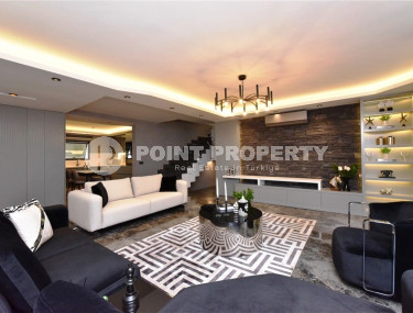 Элитная трехэтажная вилла 4+1, 300м², с личным бассейном, в горах района Алании - Каргыджак-id-1370-фото-4