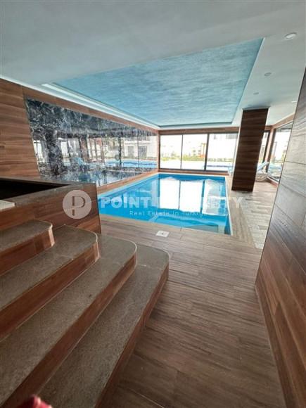 Двухуровневая квартира с площадью 125 м2 и двумя балконами в районе Каргыджак-id-4476-фото-13