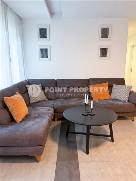 Стильная современная квартира 2+1, общей площадью 110 м2, в нескольких минутах ходьбы от моря и центра района Оба.-id-4477-фото-4