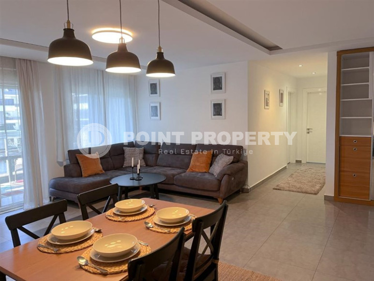 Стильная современная квартира 2+1, общей площадью 110 м2, в нескольких минутах ходьбы от моря и центра района Оба.-id-4477-фото-5