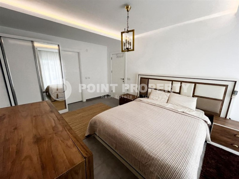 Стильная современная квартира 2+1, общей площадью 110 м2, в нескольких минутах ходьбы от моря и центра района Оба.-id-4477-фото-8