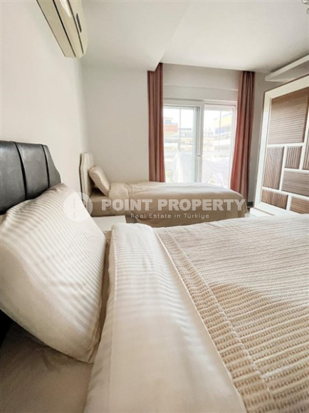 Стильная современная квартира 2+1, общей площадью 110 м2, в нескольких минутах ходьбы от моря и центра района Оба.-id-4477-фото-12