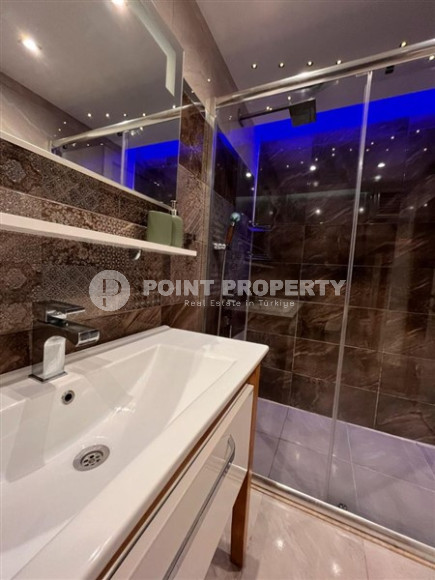 Стильная современная квартира 2+1, общей площадью 110 м2, в нескольких минутах ходьбы от моря и центра района Оба.-id-4477-фото-13