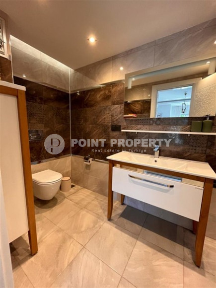 Стильная современная квартира 2+1, общей площадью 110 м2, в нескольких минутах ходьбы от моря и центра района Оба.-id-4477-фото-15