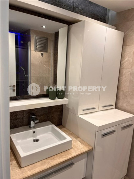 Стильная современная квартира 2+1, общей площадью 110 м2, в нескольких минутах ходьбы от моря и центра района Оба.-id-4477-фото-17