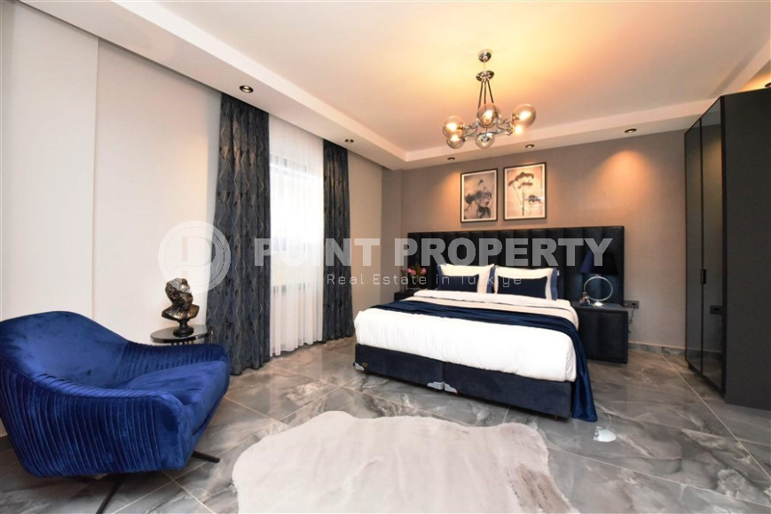 Элитная трехэтажная вилла 4+1, 300м², с личным бассейном, в горах района Алании - Каргыджак-id-1370-фото-14