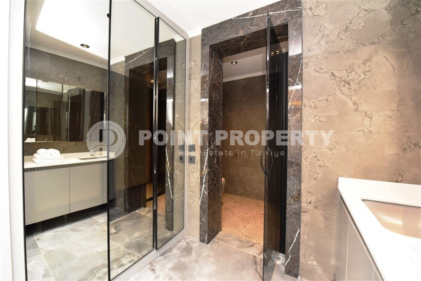 Элитная трехэтажная вилла 4+1, 300м², с личным бассейном, в горах района Алании - Каргыджак-id-1370-фото-22