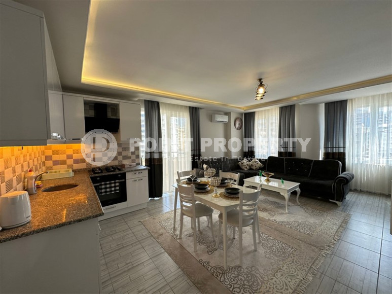 Большая квартира с одной спальней в 150 метрах от моря в центре развитого благоустроенного района Махмутлар.-id-4482-фото-2