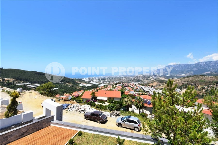 Элитная трехэтажная вилла 4+1, 300м², с личным бассейном, в горах района Алании - Каргыджак-id-1370-фото-29