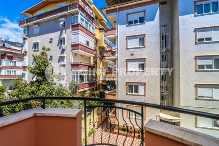 Трёхкомнатные апартаменты 2+1 с хорошим ремонтом на 2 этаже дома, центр Аланьи-id-4485-фото-14