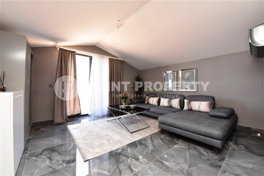 Элитная трехэтажная вилла 4+1, 300м², с личным бассейном, в горах района Алании - Каргыджак-id-1370-фото-32