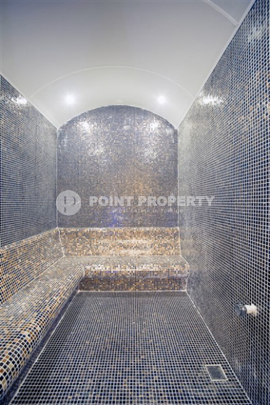 Комфортабельные апартаменты 110 м2 в комплексе с бассейнами, аквапарком, теннисным кортом, Тосмур-id-4491-фото-16