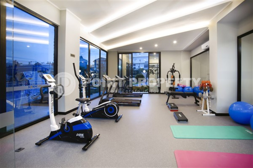 Комфортабельные апартаменты 110 м2 в комплексе с бассейнами, аквапарком, теннисным кортом, Тосмур-id-4491-фото-18