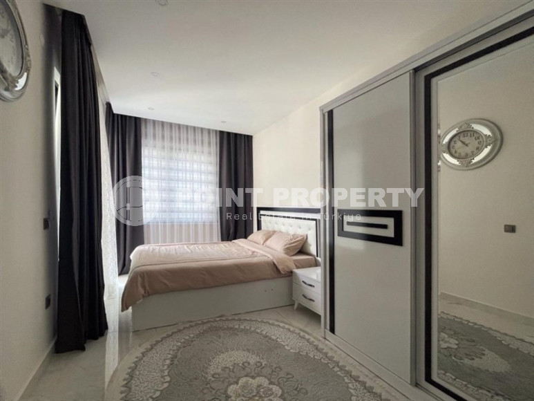 Стильная квартира со строгим интерьером и жилой площадью 110 м2, Аланья, Гуллер Пинари-id-4492-фото-4