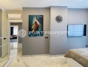 Стильная квартира со строгим интерьером и жилой площадью 110 м2, Аланья, Гуллер Пинари-id-4492-фото-5