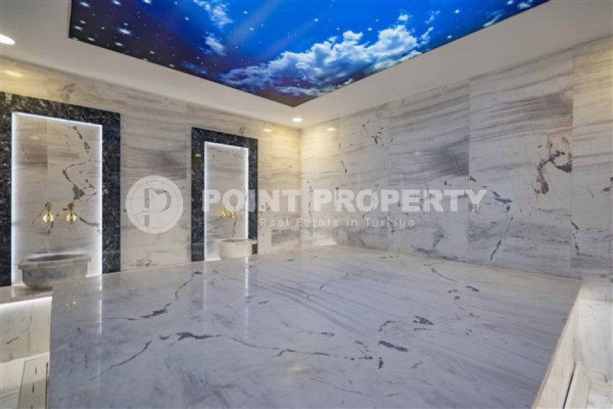 New two-level apartment with a pleasant, bright interior, furniture and household appliances, 250 meters from the sea.-id-4493-photo-13