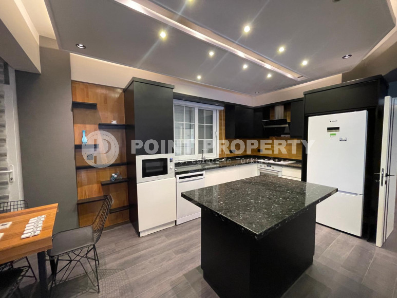 Стильные современные апартаменты с новым ремонтом, мебелью и бытовой техникой в 500 метрах от знаменитого пляжа Клеопатры.-id-4495-фото-4