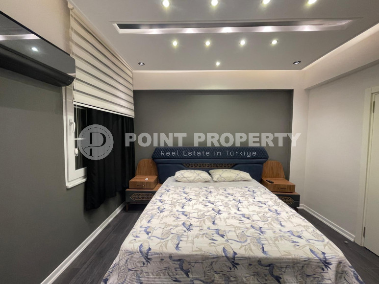 Стильные современные апартаменты с новым ремонтом, мебелью и бытовой техникой в 500 метрах от знаменитого пляжа Клеопатры.-id-4495-фото-9