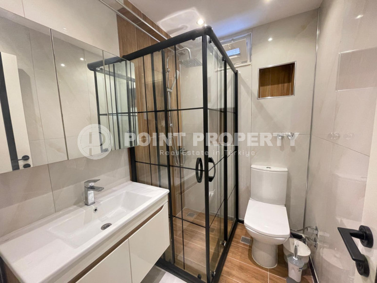 Стильные современные апартаменты с новым ремонтом, мебелью и бытовой техникой в 500 метрах от знаменитого пляжа Клеопатры.-id-4495-фото-11