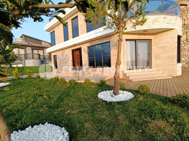 Элитная трехэтажная вилла 4+1, 300м², с личным бассейном, в горах района Алании - Каргыджак-id-1370-фото-53