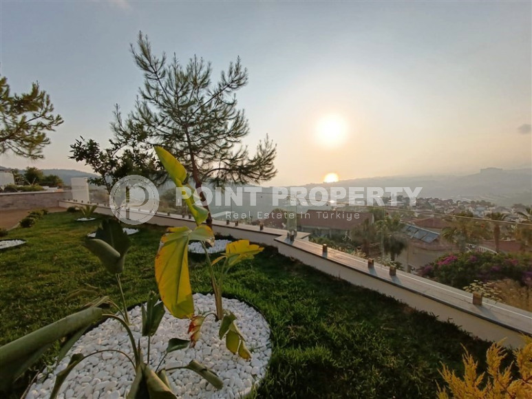 Элитная трехэтажная вилла 4+1, 300м², с личным бассейном, в горах района Алании - Каргыджак-id-1370-фото-57