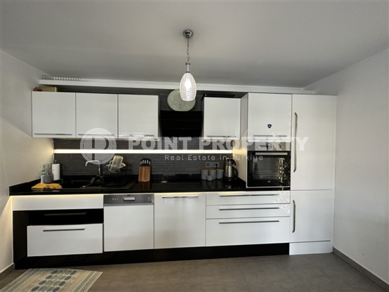 Великолепная трёхкомнатная квартира с двумя балконами и мебелью, район Оба-id-4508-фото-8