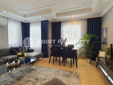 Spacious comfortable apartment in the very center of Alanya. Living area 100 m2.-id-4509-photo-1