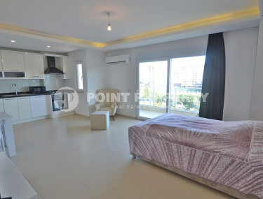 Недорогая студия с планировкой 1+0 и площадью 45 м2 в комплексе с инфраструктурой, Авсаллар-id-4510-фото-2