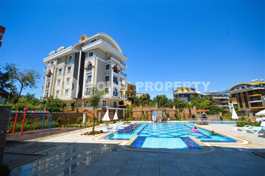 Apartment 2+1, 100m², in a new residence with extensive infrastructure in the Alanya area - Oba-id-1371-photo-17