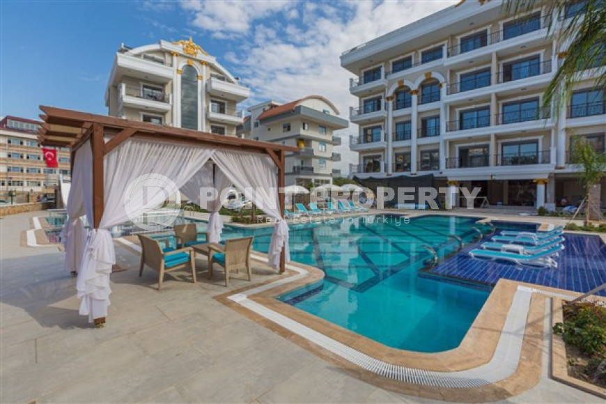 Apartment 2+1, 100m², in a new residence with extensive infrastructure in the Alanya area - Oba-id-1371-photo-18