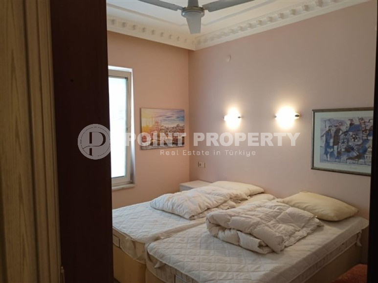 Меблированная квартира 2+1 в 600 метрах от знаменитого пляжа Клеопатры в центре Аланьи.-id-4518-фото-5