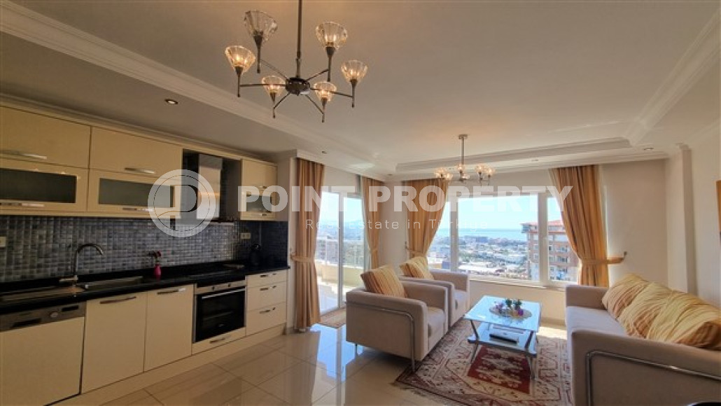 Spacious, bright duplex 4+1 on the 10th floor with an attic with panoramic views of the sea and mountains.-id-4519-photo-3
