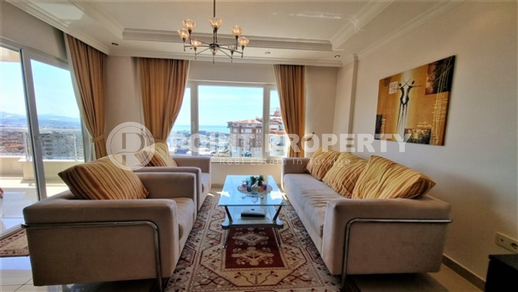 Spacious, bright duplex 4+1 on the 10th floor with an attic with panoramic views of the sea and mountains.-id-4519-photo-4