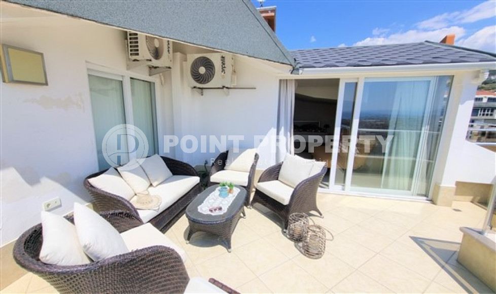 Spacious, bright duplex 4+1 on the 10th floor with an attic with panoramic views of the sea and mountains.-id-4519-photo-12