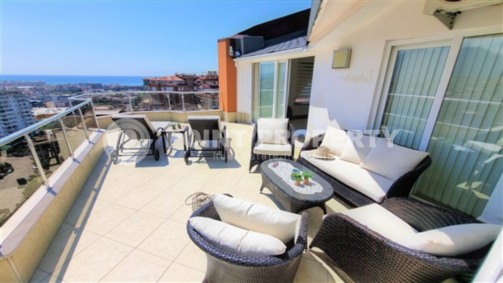 Spacious, bright duplex 4+1 on the 10th floor with an attic with panoramic views of the sea and mountains.-id-4519-photo-13