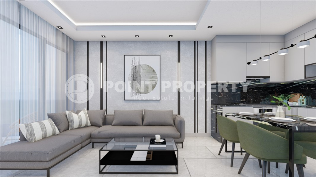 Investment project in the very center of Mahmutlar. Apartments 1+1 and 2+1 in Alanya. 650m to the sea-id-1372-photo-10