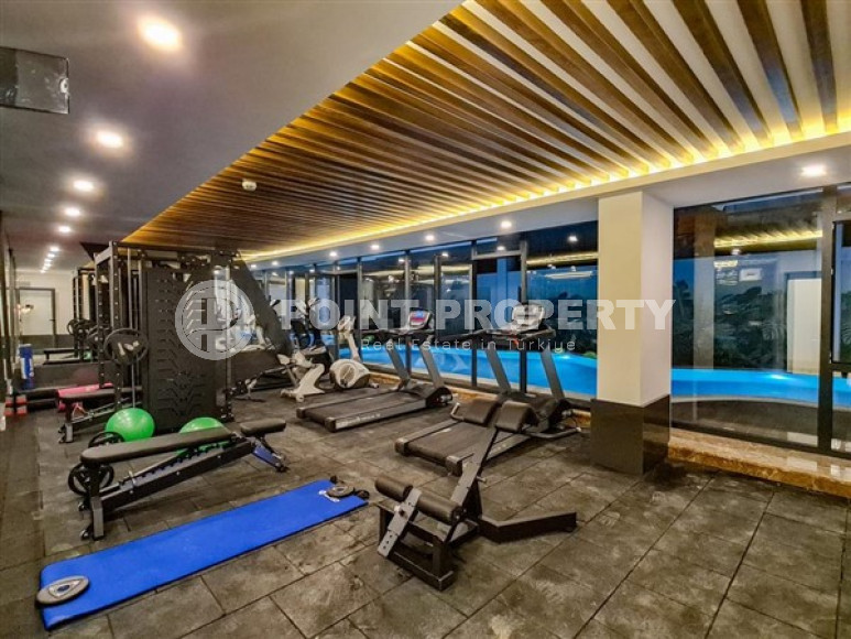 Комфортабельная квартира 1+1 с площадью 50 м2 в 250 метрах от центра Аланьи-id-4525-фото-9