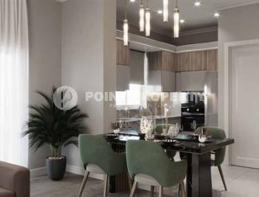 Недорогая двухкомнатная квартира 57 м2 в новой резиденции, в районе Авсаллар-id-4528-фото-4